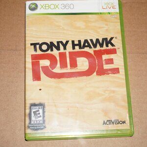 Tony Hawk Ride Microsoft Xbox 360 No Manual